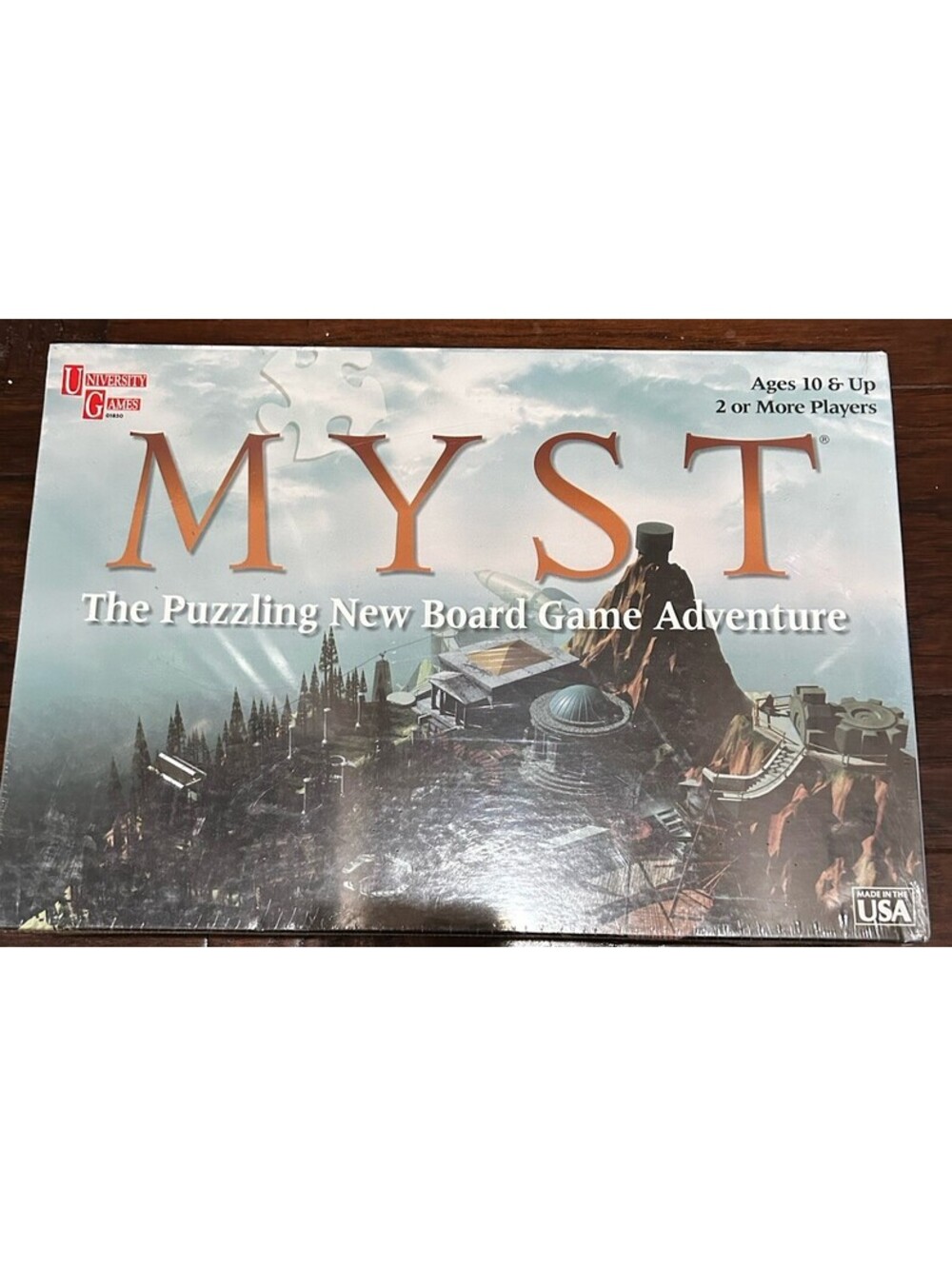 Myst The Puzzling Board Game Adventure New Sealed Original Package 1998 Vintage